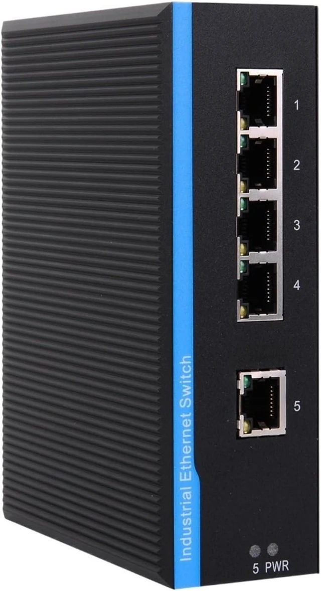 Main image of 5-Power Gigabit Rail-Mounted 1000M Industrial-Grade PoE Switch Industrial Ethernet Switches(V405T-POE)