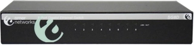 Main image of Amer - Switch - 8 Ports - Unmanaged - Desktop (SG8D)