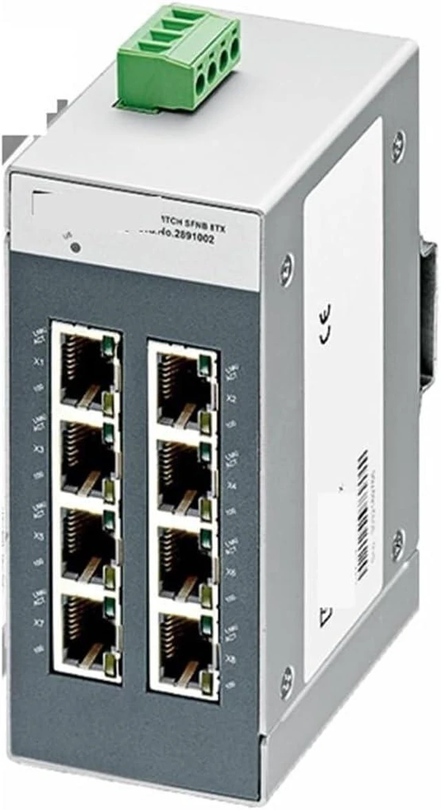 Main image of 2891002 FL Switch SFNB 8TX Industrial-Grade 8-Port Ethernet Switch Industrial Ethernet Switches