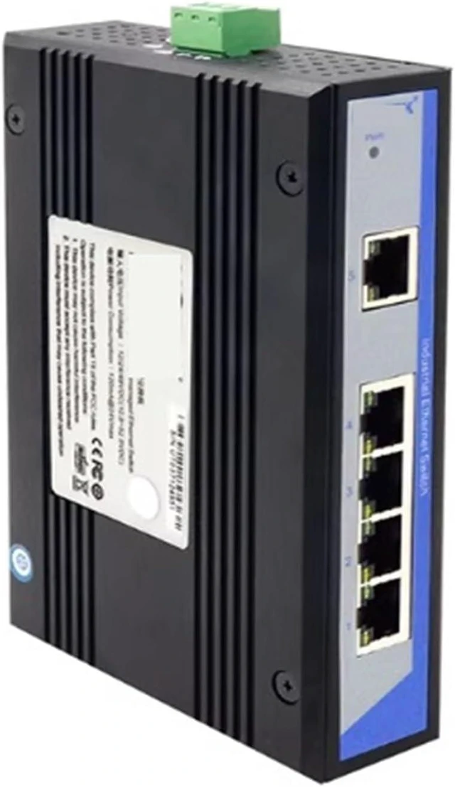 Main image of UT-6405 Industrial-Grade Switch: 5-Port Ethernet, All 100 Mbps, All-Electrical Ports, DIN-Rail Mountable Switch Industrial Ethernet Switches