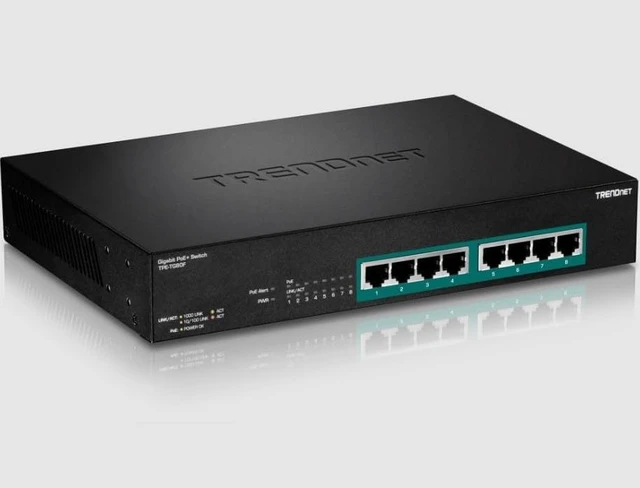 Main image of TPE-TG80F - 8-Port Gigabit Full Power PoE+ Switch