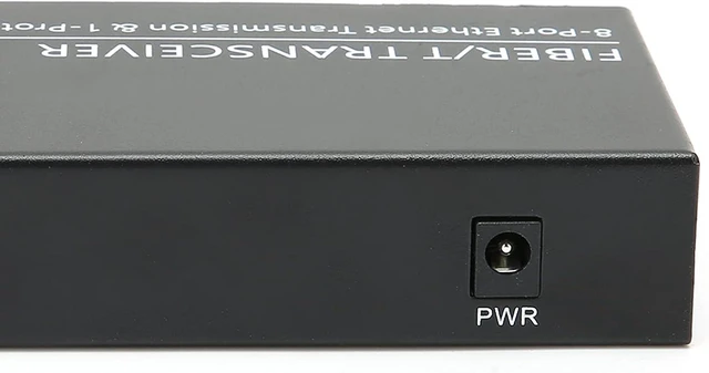 Alt view image 7 of 7 - Gigabit Switch Adaptive 8 Port Media Converter for HighSpeed