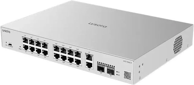 Main image of Lysora LCS-16GS-P 16-Port Gigabit Cloud Managed PoE Switch