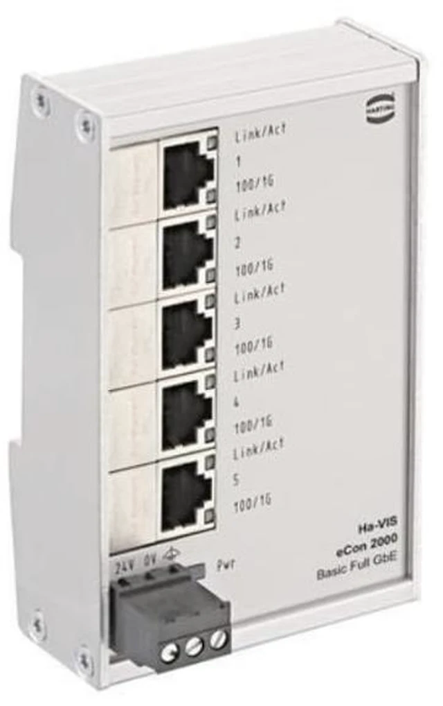 Main image of 24024050000,Unmanaged Ethernet Switches Ha-VIS eCon 2050GBT-A