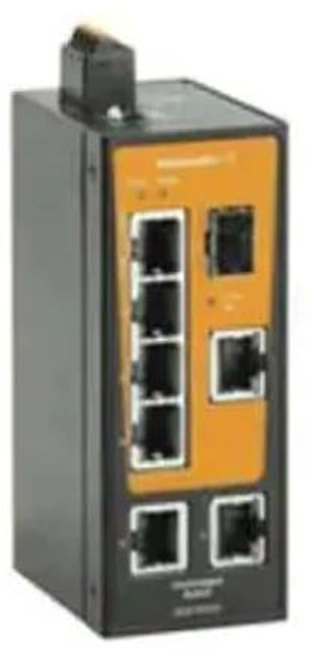 Main image of 2908150000, Unmanaged Ethernet Switches IE-SW-BLB-08-7TX-1FESFP Network Switch, unmanaged, Fast Ethernet, Number of Ports: 7X RJ45, 1x 100BaseSFP Slot, IP30, -40 C...75 C