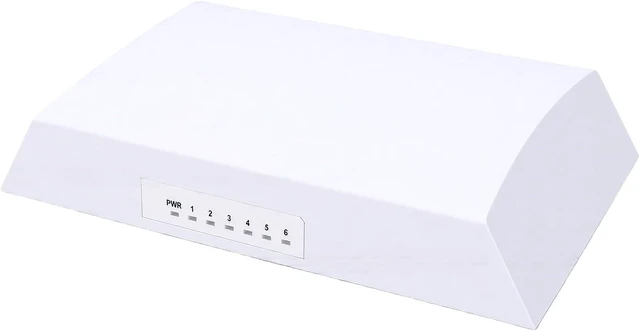 Alt view image 2 of 7 - Jiawu 5 Port Gigabit PoE Switch, Ideal for Long Distance Use