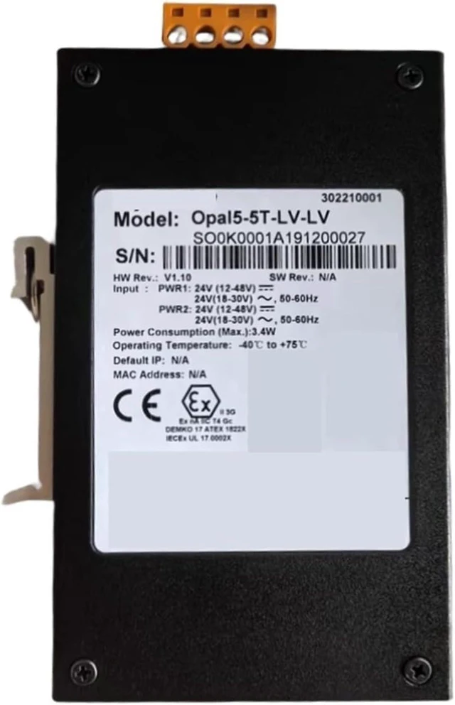Main image of OPAL5-5T-LV-LV Ethernet Switch
