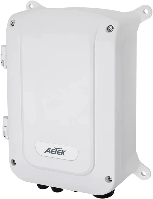 Alt view image 7 of 7 - H40-082-30-250-V3 TAA Compliant Outdoor PoE+ Switch, 8-Port Gigabit IEEE 802.3at, 2 x 1G SFP Uplink Slots, 250W PoE Budget, IP67/IK10 Aluminum Housing, 6kV Port Surge Protection