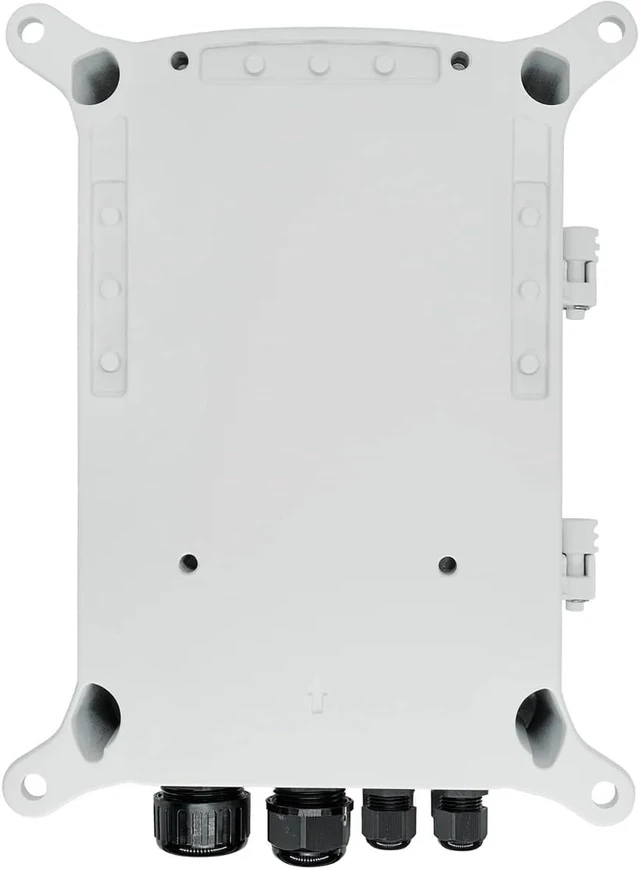 Alt view image 5 of 7 - H40-082-30-250-V3 TAA Compliant Outdoor PoE+ Switch, 8-Port Gigabit IEEE 802.3at, 2 x 1G SFP Uplink Slots, 250W PoE Budget, IP67/IK10 Aluminum Housing, 6kV Port Surge Protection