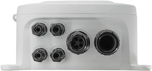 Alt view image 6 of 7 - H40-082-30-250-V3 TAA Compliant Outdoor PoE+ Switch, 8-Port Gigabit IEEE 802.3at, 2 x 1G SFP Uplink Slots, 250W PoE Budget, IP67/IK10 Aluminum Housing, 6kV Port Surge Protection