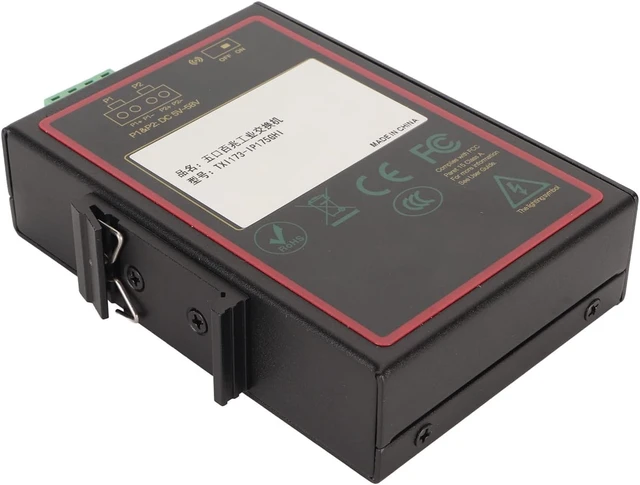 Alt view image 5 of 7 - Jiawu 5 Port Ethernet Switch, Robust Industrial Design