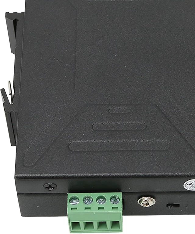 Alt view image 2 of 7 - 5 Port Fast Ethernet Switch, Industrial DIN Rail Mount, 10/100Mbps Auto Adaptive RJ45, Dual Redundant Power, Wide Temperature -40~85°C, Metal Hardened for Harsh Environments