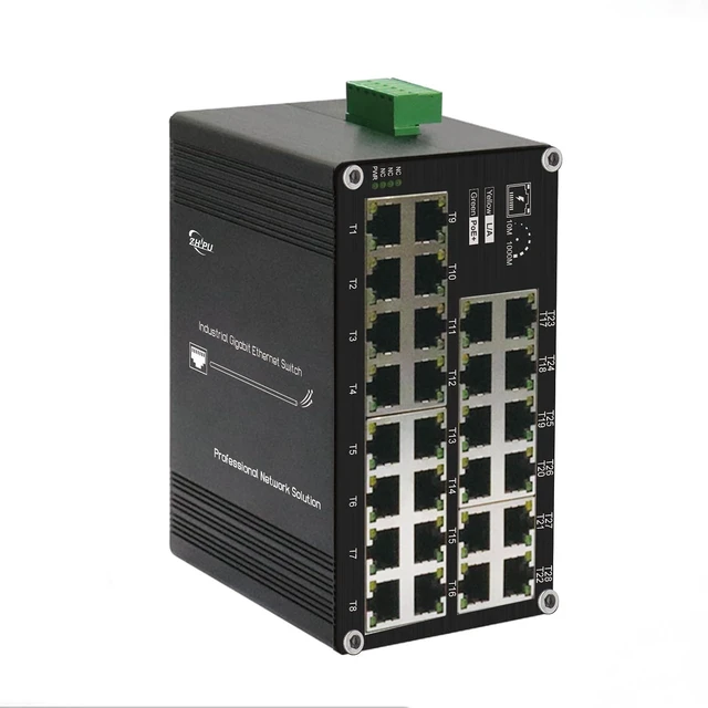 Main image of 28-Port PoE 1000Mbps Ethernet Switch