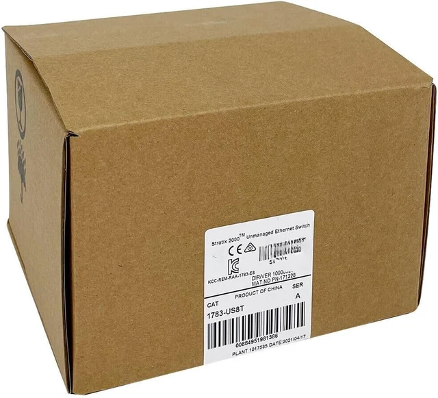 Alt view image 2 of 6 - New 1783-US8T Stratix2000 Ethernet Switch