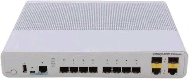 Main image of WS-C2960CG-8PC-L 8-Port Gigabit Ethernet Switch Network Switch