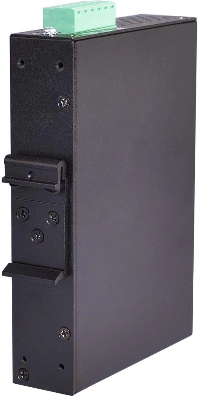 Alt view image 4 of 5 - Antaira LNP-0702C-SFP-T Industrial-Grade 7-Port PoE Unmanaged Gigabit Ethernet Switch, 2 SFPs, DIN-Rail Mount, -40 to 75°C Operating Temperature, Redundant 48 to 55 VDC Power Input, 5-Year Warranty