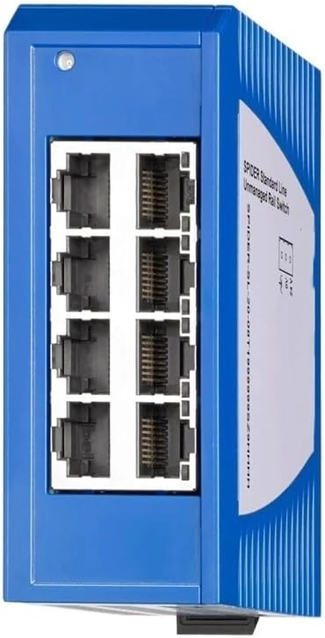Alt view image 2 of 2 - 1 piece, Industrial Ethernet Switch, 8-Port 10/100Base-TX, SPIDER-SL-20-08T1999999SY9HHHH, Compatible with Spider II 8TX