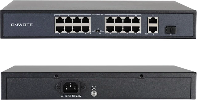 Main image of 1 Pcs Add-on 16 Ports PoE Switch&1 Pcs 32 Channel NVR