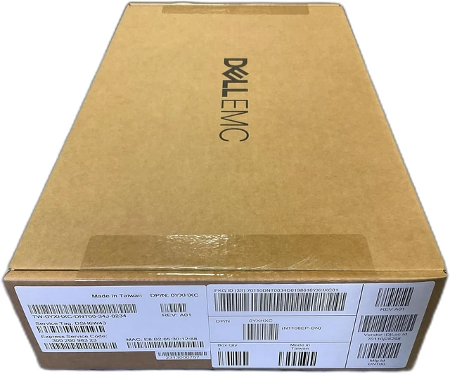 Alt view image 5 of 7 - EMC N1108EP-ON 8-Port 1G PoE Pass-Through 2-Port SFP Switch YXHXC