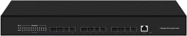 Main image of Full 10Gbe SFP+ Optical Fiber Layer 3 Managed Switch 6/8/12 Ports Optional Support SSH,http,https,snmp(8X10G SFP)