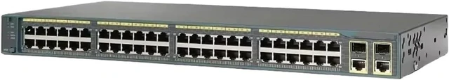 Main image of 48 Port Gigabit Ethernet POE WS-C2960X-48TS-L Network Switch