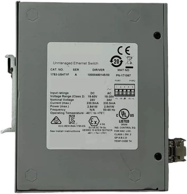 Main image of Industrial Ethernet Switch Module 4 Port 1783-US4T1F