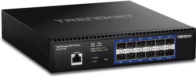 Main image of TL2-F7120 - 12-Port 10G Layer 2 Managed SFP+ Switch