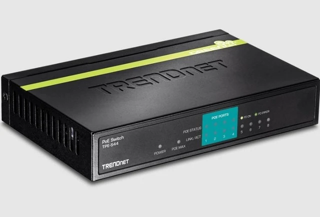 Main image of TPE-S44 8-Port (4 10/100, 4 PoE) PoE Switch
