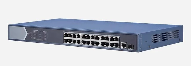 Main image of LTS LTPOE-SW2401EG, 24 Port Gigabit Unmanaged POE Switch, 370W, 1 Combo Port