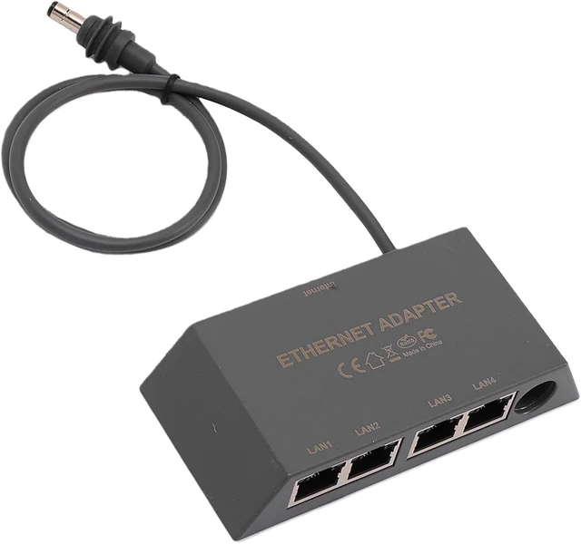 Alt view image 2 of 7 - Jeffergarden 4 Port Gigabit Network Switch, 0.5m Cable Plug and Play