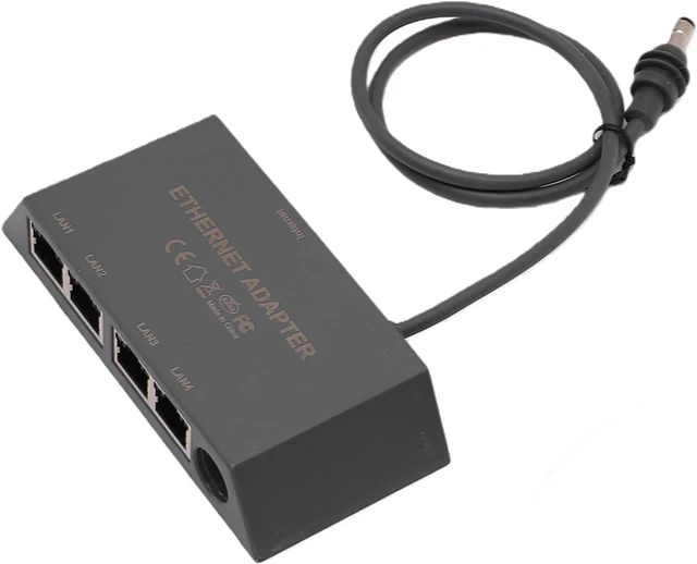 Main image of Jeffergarden 4 Port Gigabit Network Switch, 0.5m Cable Plug and Play