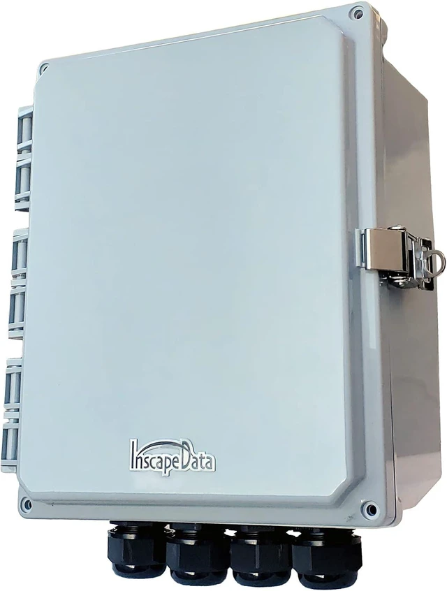Alt view image 3 of 3 - Inscape Data IP68 Outdoor Unmanaged PoE Switch, LPS940R-300-T1P, 6-Port , 4X PoE Ports, 2X RJ45 1 Gb Uplink, IEEE 802.3bt, 300W, Plug & Play