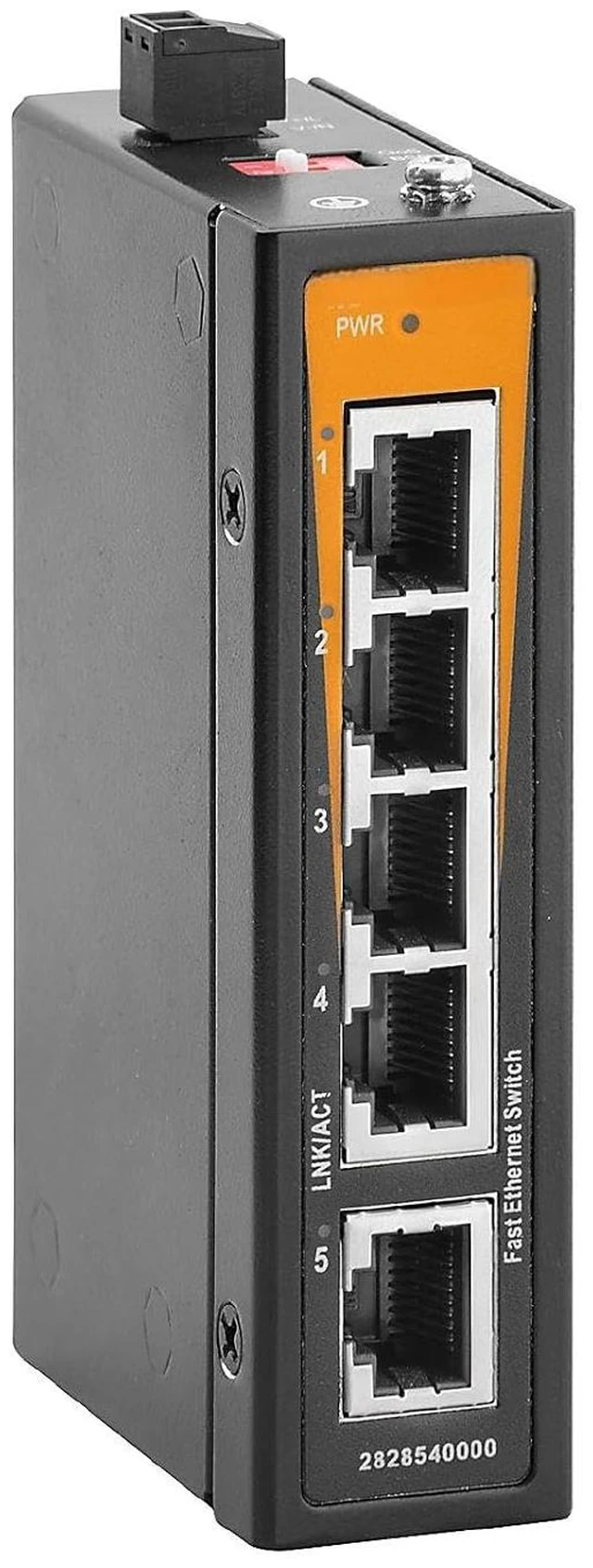 Main image of IE-SW-ELB-05-5TX=2828540000,Network Switch,unmanaged,Fast Ethernet