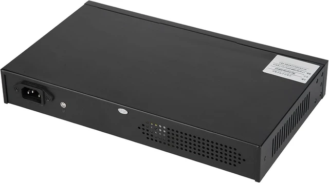 Alt view image 6 of 7 - Zyyini Ethernet Switches, 16 Port 10/100M RJ45 2 Uplink Gigabit (US Plug)