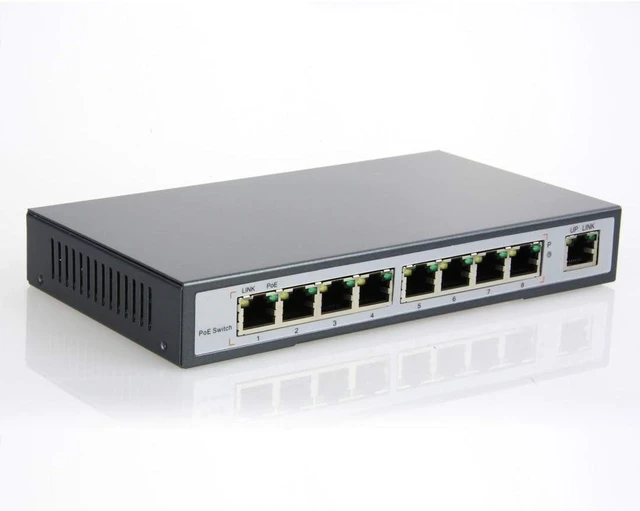Main image of 8+1 Port PoE Switch