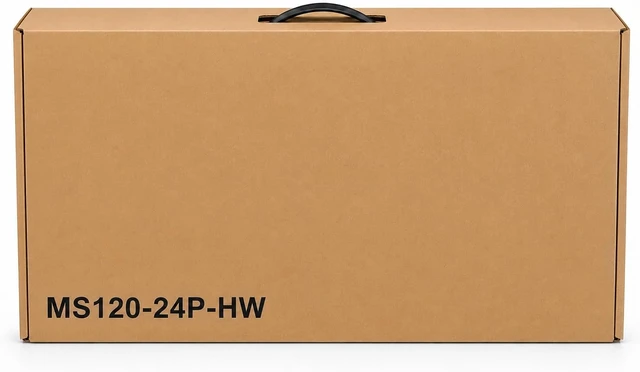 Alt view image 2 of 2 - MS120-24P-HW Mera-ki MS120 Gigabit Ethernet Switch