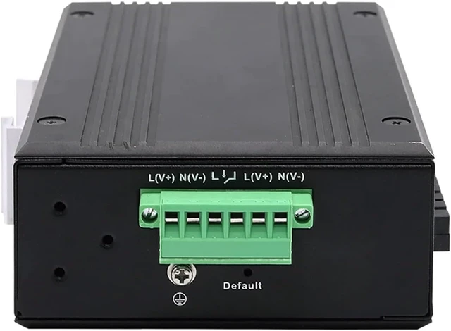 Alt view image 5 of 6 - 1PCS Industrial Grade Gigabit 1000M 8 Ports Network Unmanaged POE Ethernet Switch 2 Optical Fiber SC DIN-Rail UT-6410G-8GT2GSC