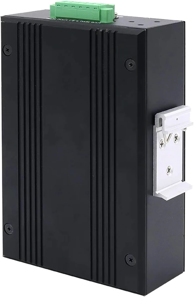 Alt view image 6 of 6 - 1PCS Industrial Grade Gigabit 1000M 8 Ports Network Unmanaged POE Ethernet Switch 2 Optical Fiber SC DIN-Rail UT-6410G-8GT2GSC