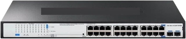 Main image of S1226F-PWR 24-Port PoE Powered Gigabit + 2-Port Gigabit Optical Switch Industrial Ethernet Switches