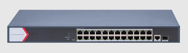 Main image of LTPOE-SWC2401G 24-Port Gigabit Cloud-Enabled Unmanaged PoE Switch 370W Total PoE, 1 Combo Port, Long-Range PoE, Web & Cloud Management
