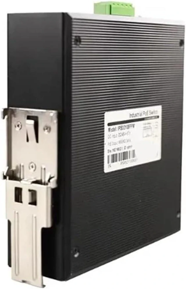 Alt view image 4 of 6 - Chips Managed POE DIN Rail Industrial Ethernet Switch 1000M 10 Port Layer 2 GWS-IPS33108PFM