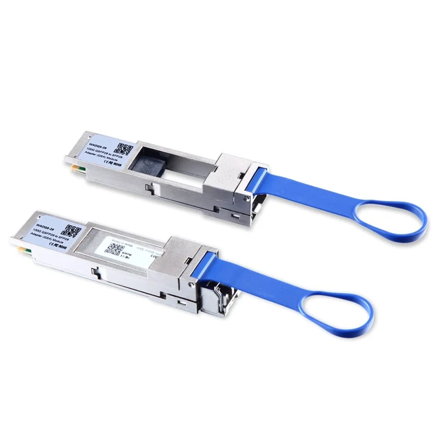 Alt view image 7 of 7 - ipolex QSA Adapter- 100G QSFP28 to 25G SFP28 SFP+ Adapter Converter Module, Compatible for Dell CVR-QSFP28-SFP28, Juniper, Arista, Extreme and More