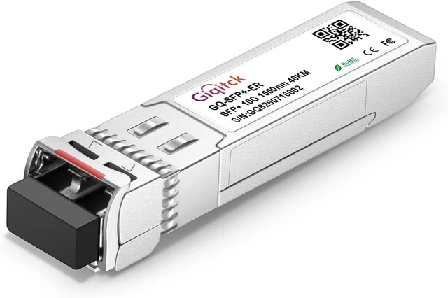 Main image of 10GBASE-ER SFP+ Module 40KM 1550nm Single Mode SFP DDM LC Transceiver 1pc