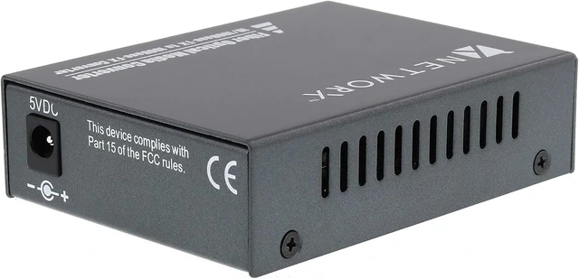 Alt view image 5 of 7 - Networx® Fast Ethernet Fiber Media Converter - UTP to 100Base-FX - SC Singlemode, 20km...