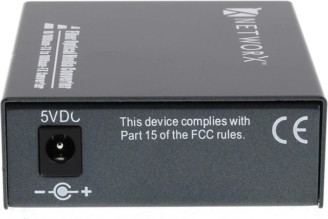Alt view image 4 of 7 - Networx® Fast Ethernet Fiber Media Converter - UTP to 100Base-FX - SC Singlemode, 20km...