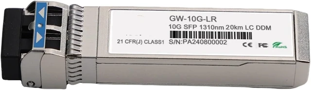 Alt view image 2 of 2 - 10G SFP Fiber Module Transceiver Singlemode Dual Fiber 20km LC DDM Optical SPF+(5pcs)