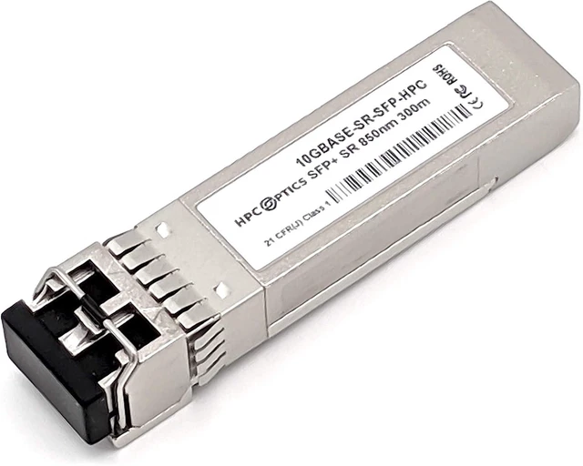 Main image of Compatible with Broadcom Avago AFBR-710ASMZ 10GBASE-SR MM 850NM SFP+ Transceiver