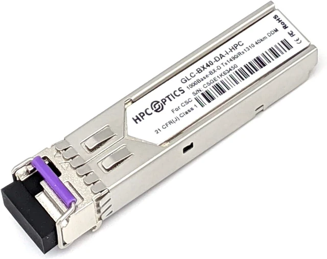 Main image of Compatible with Cisco GLC-BX40-DA-I Bi-Directional SFP Transceiver