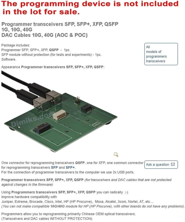 Alt view image 4 of 5 - SFP+ Copper RJ45 (SFPPlus, SFP Plus) SFP-10G-T 10Gbase-T RJ45 transceiver Module. Multi Rate: 10G / 5G / 2.5G.