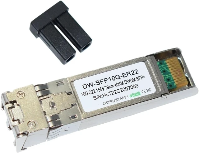 Alt view image 3 of 6 - DWDM 10G C22 1559.79nm 40km DW-SFP10G-ER Network Compatible DOM DWDM SFP+(1 pc)